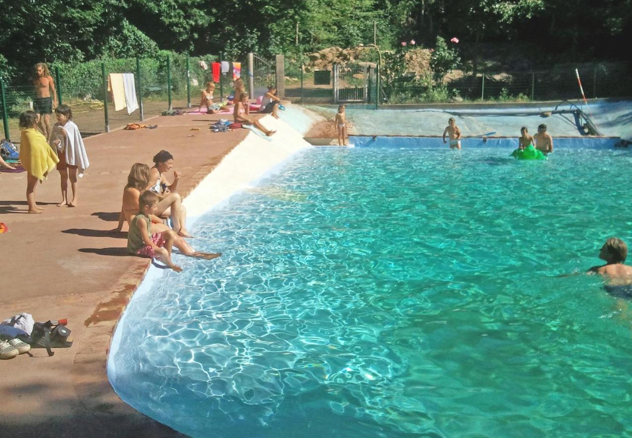 Camping Le P'Tit Bonheur Escaro Екстер'єр фото
