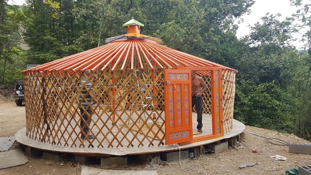 Camping Le P'Tit Bonheur Escaro Екстер'єр фото