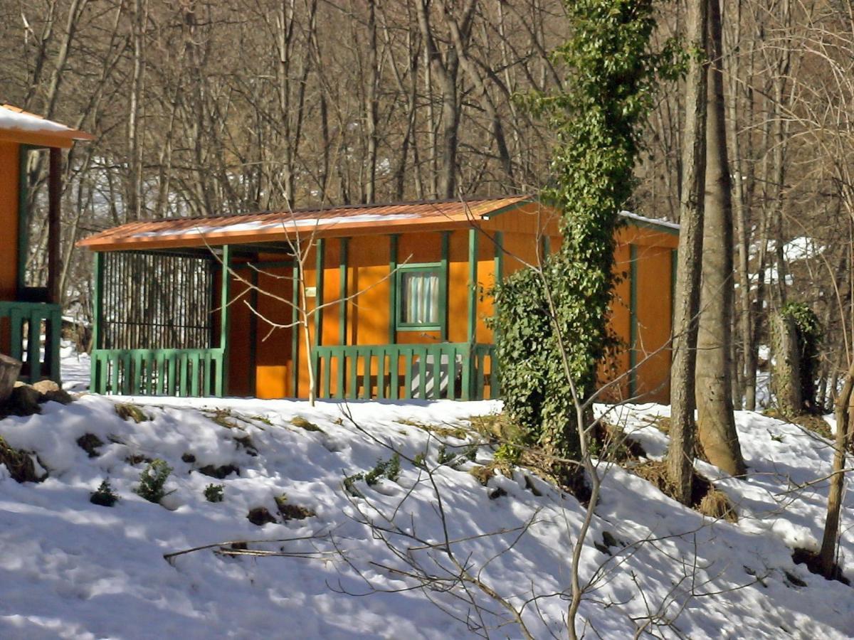 Camping Le P'Tit Bonheur Escaro Екстер'єр фото
